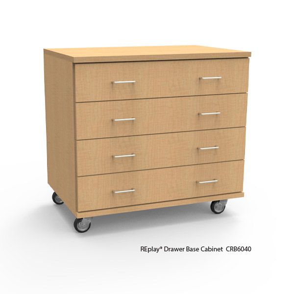 Drawer Base Cabinets Mobile Replay Storage Cabinets Wb